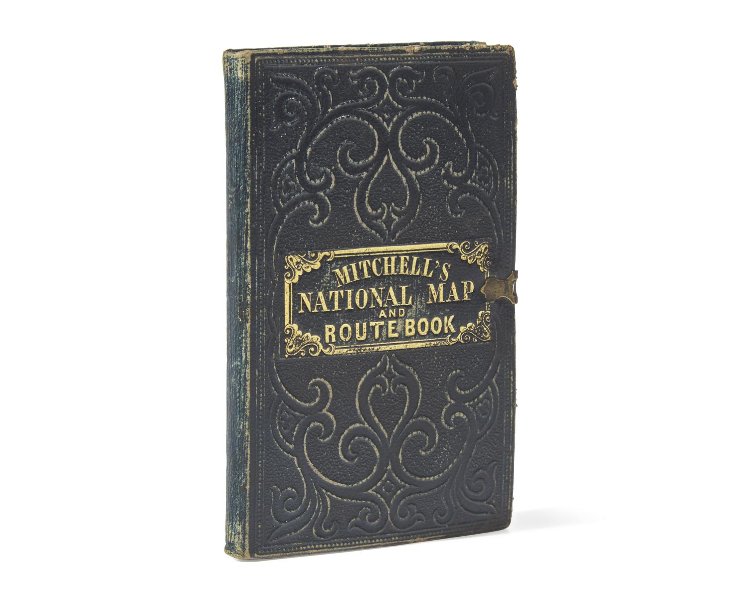 [Maps & Atlases] Mitchell, S(amuel). Augustus. A Route-Book, Adapted to Mitchell's National Map of the American Republic...