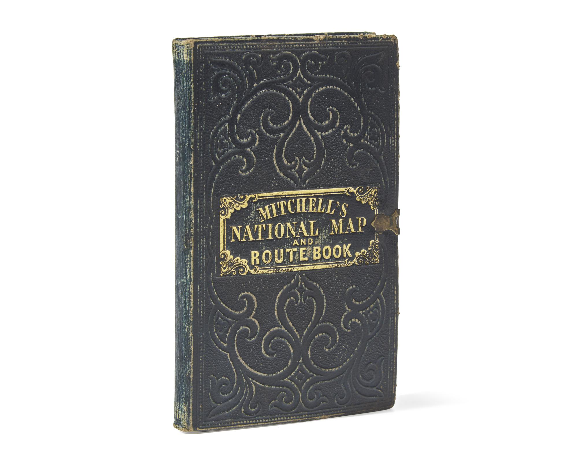[Maps & Atlases] Mitchell, S(amuel). Augustus. A Route-Book, Adapted to Mitchell's National Map of the American Republic...