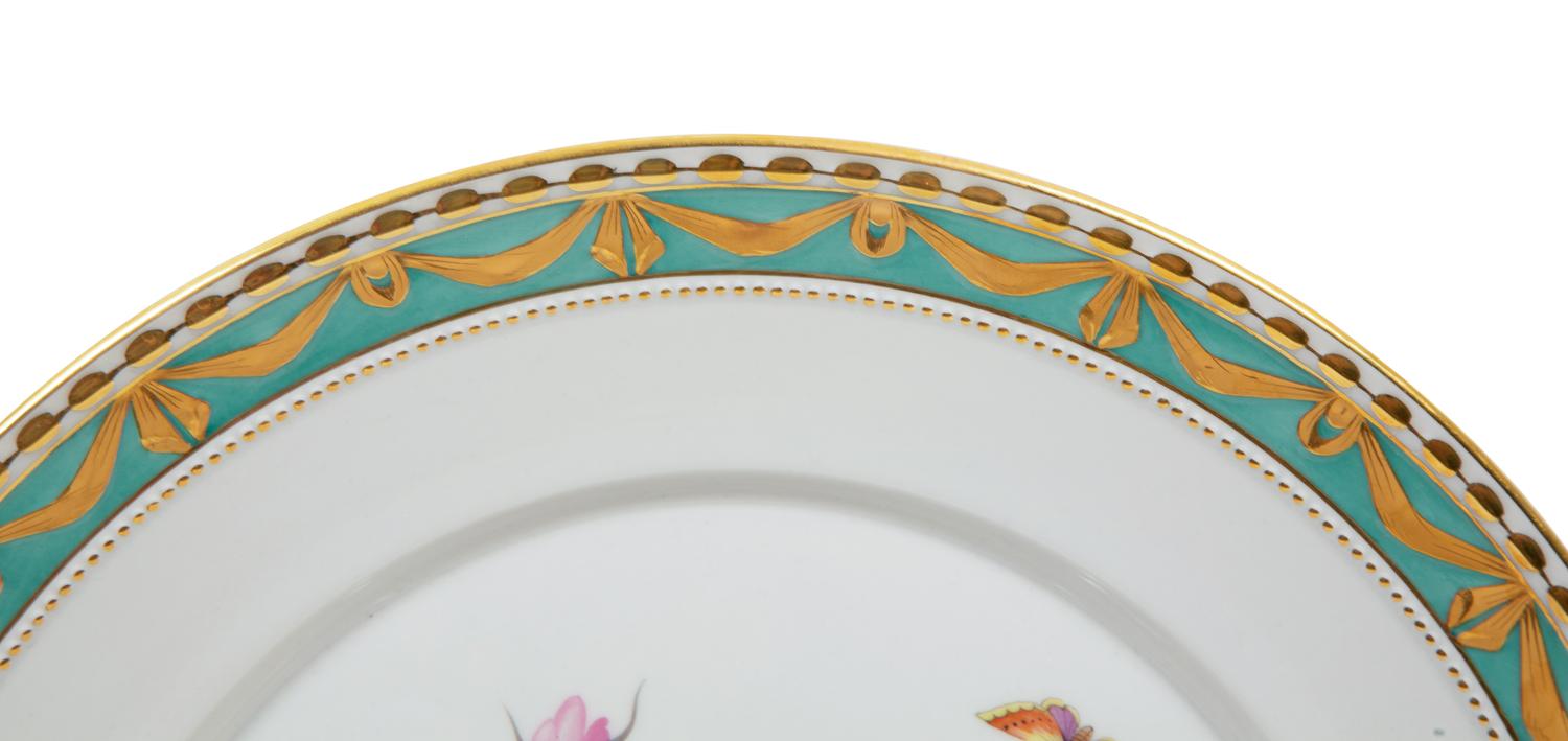 A Set of Twelve Berlin (K.P.M.) Porcelain Chargers