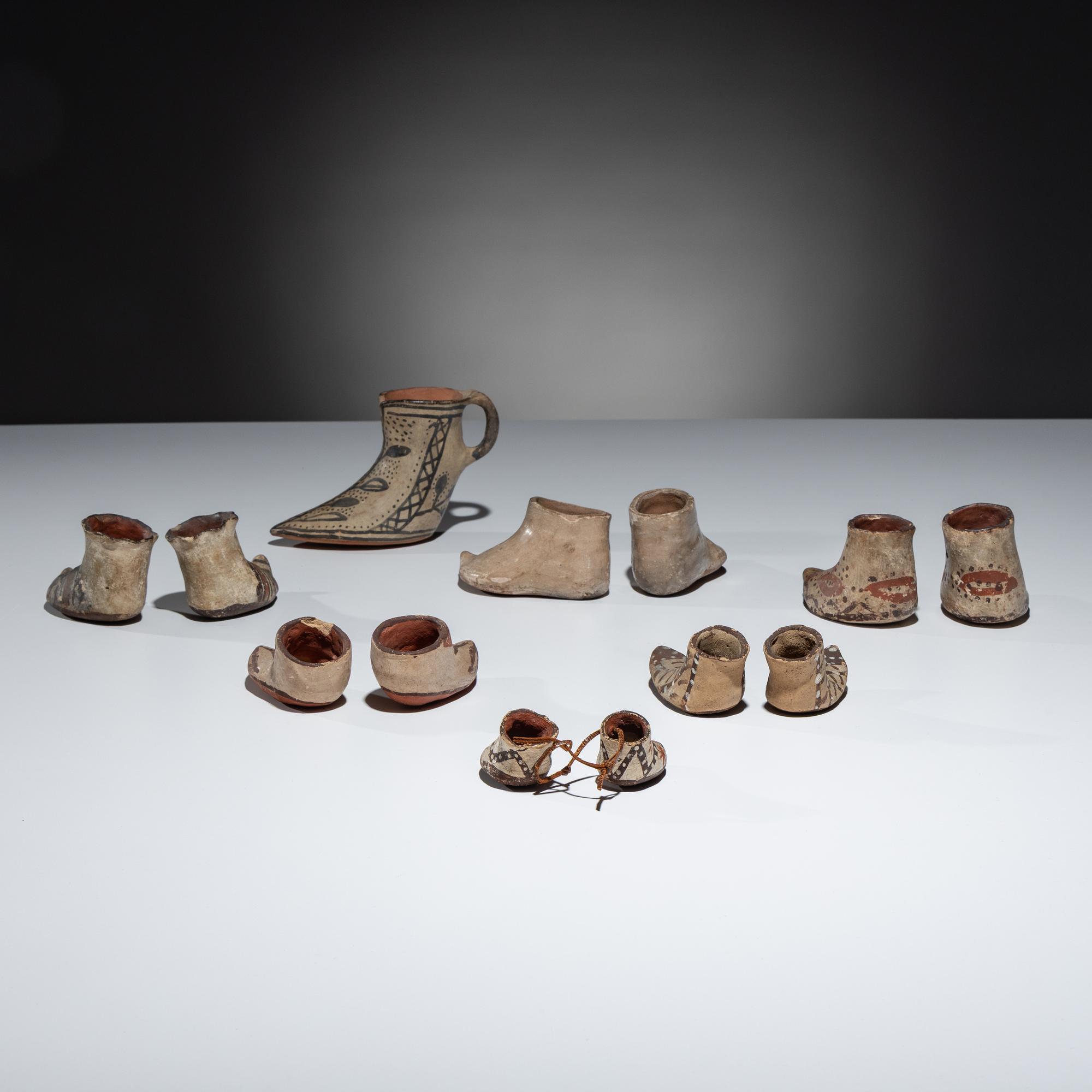 Pueblo Pottery Moccasins, Award Winning Collection
