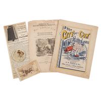 [Chicago Fire]. Crosby, L.V.H., artist. Origin of the Chicago Fire. October 9th, 1871. Washington: H.M. Kinsley, 1871.