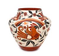 Barbara and Joseph Cerno (b. 1951/b. 1947), Acoma Height 18 x diameter 17 inches.