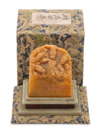 A Chinese Tianhuang Stone Seal