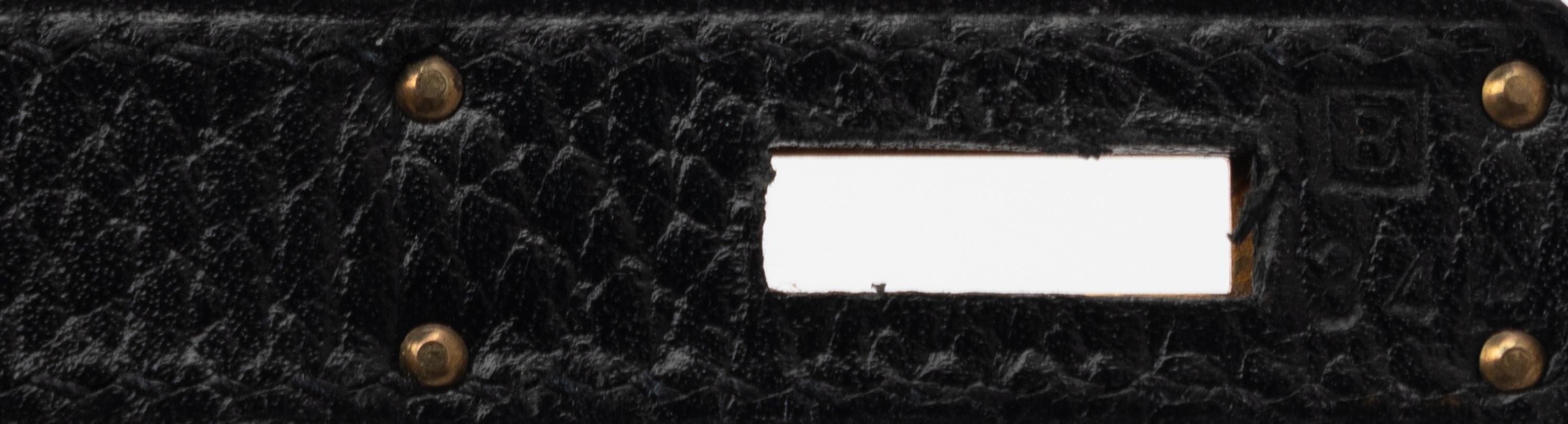 Hermès, Birkin 35 in Noir Togo