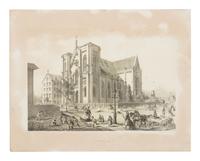 [CHICAGO]. KURZ, Louis (1834-1921). A group of 33 prints from Chicago Illustrated depicting pre-fire Chicago. Chicago: Jevne & Almini, 1866
