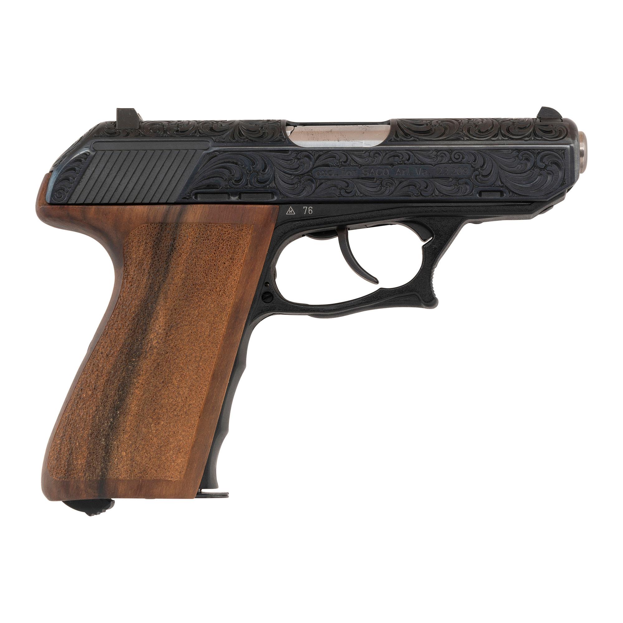 *Factory Engraved Heckler & Koch HK P9S Pistol in Case with Two Magazines