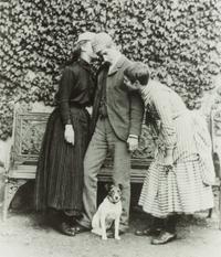A Group of Three Color Photographs depicting Various Dog Breeds Largest: 19 3/4 x 15 3/4 inches.