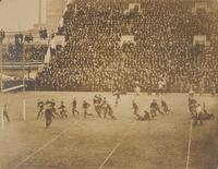 [Football] Large Format Silver Print of ca. 1910 Harvard v. Dartmouth Football Game