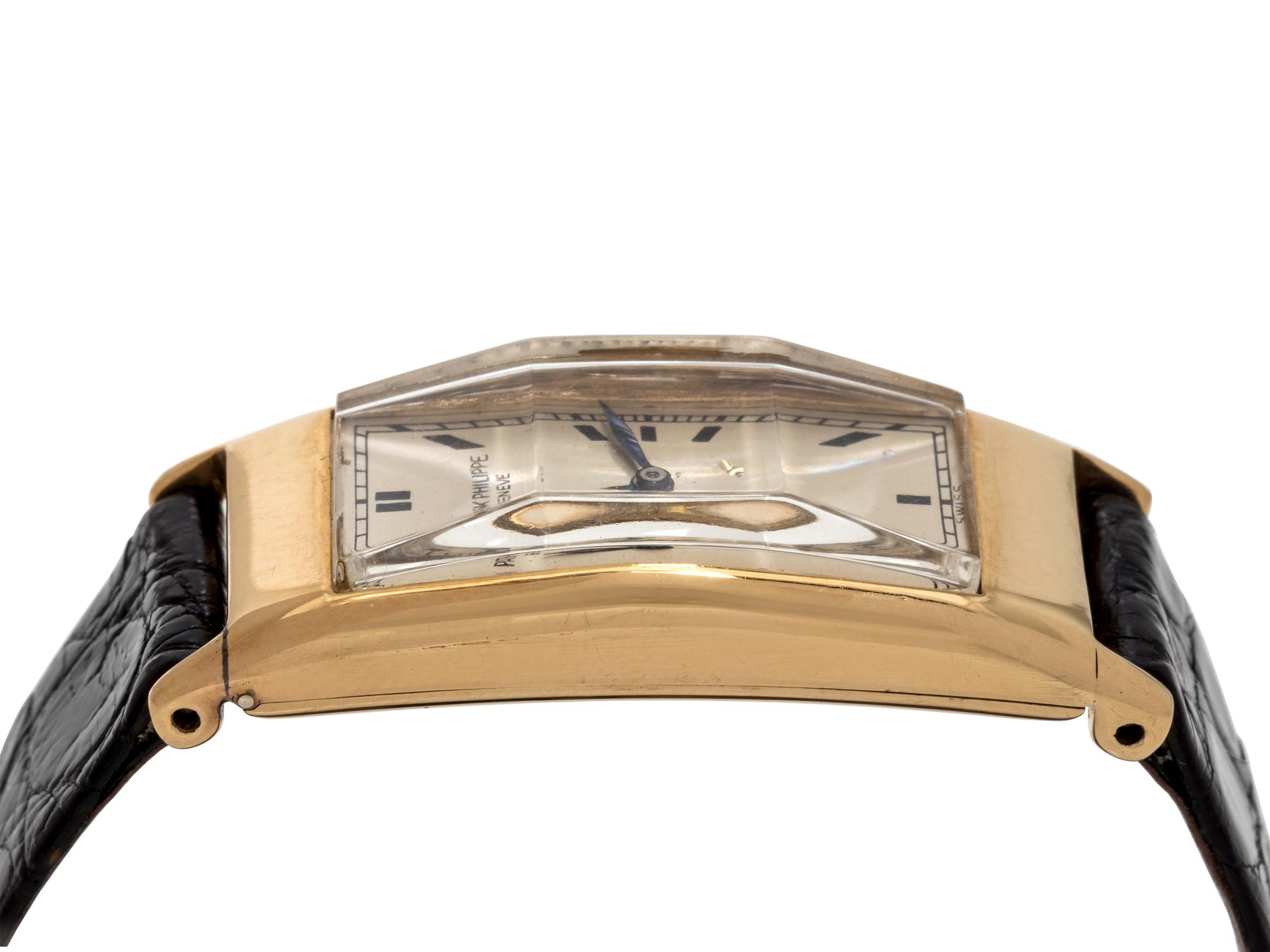 PATEK PHILIPPE, 18K YELLOW GOLD REF. 137 WRISTWATCH