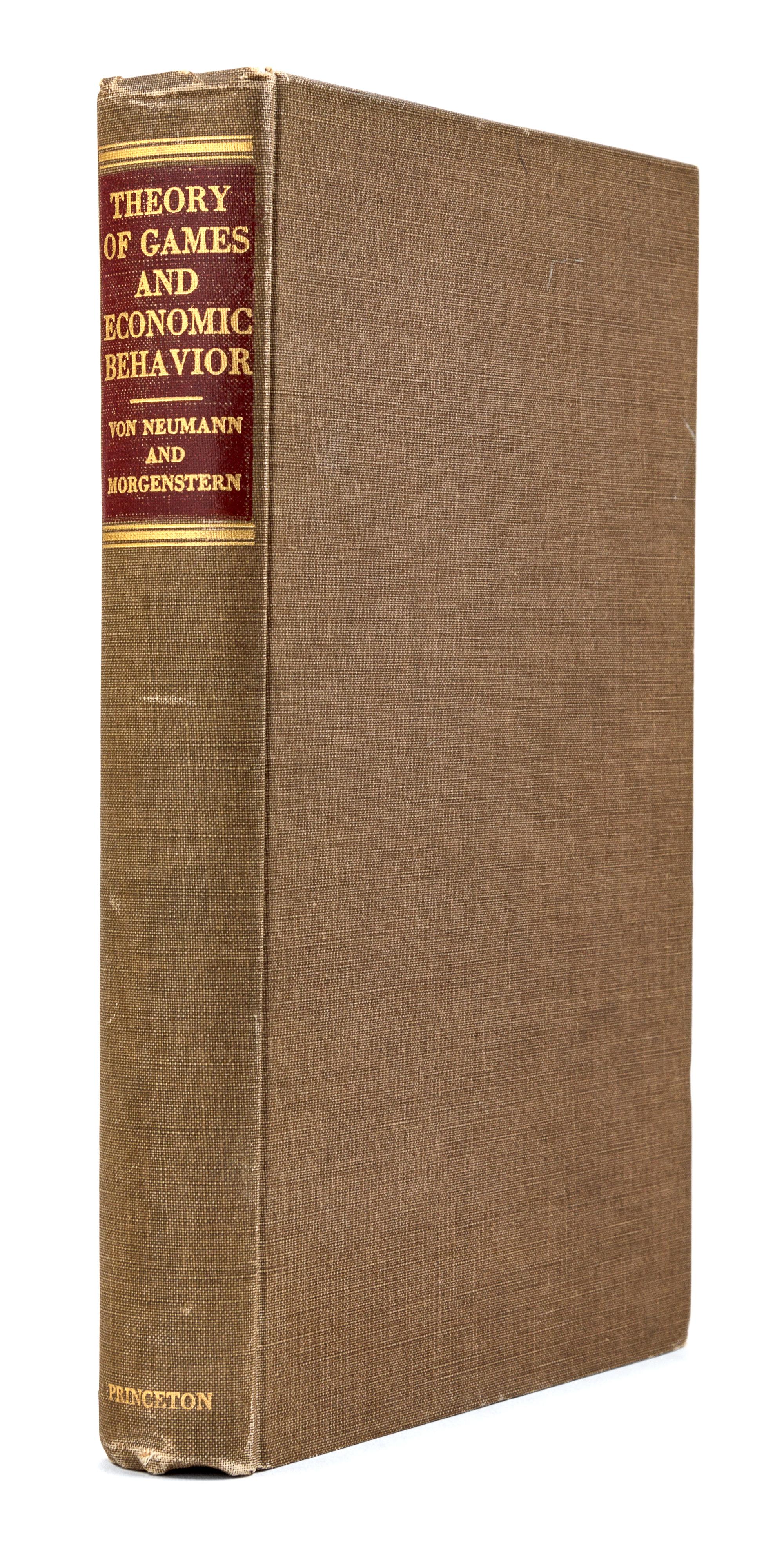 VON NEUMANN, John (1903-1957) and Oskar MORGENSTERN (1902-1977). Theory of games and economic behavior . Princeton: Princeton University Press, 1944.