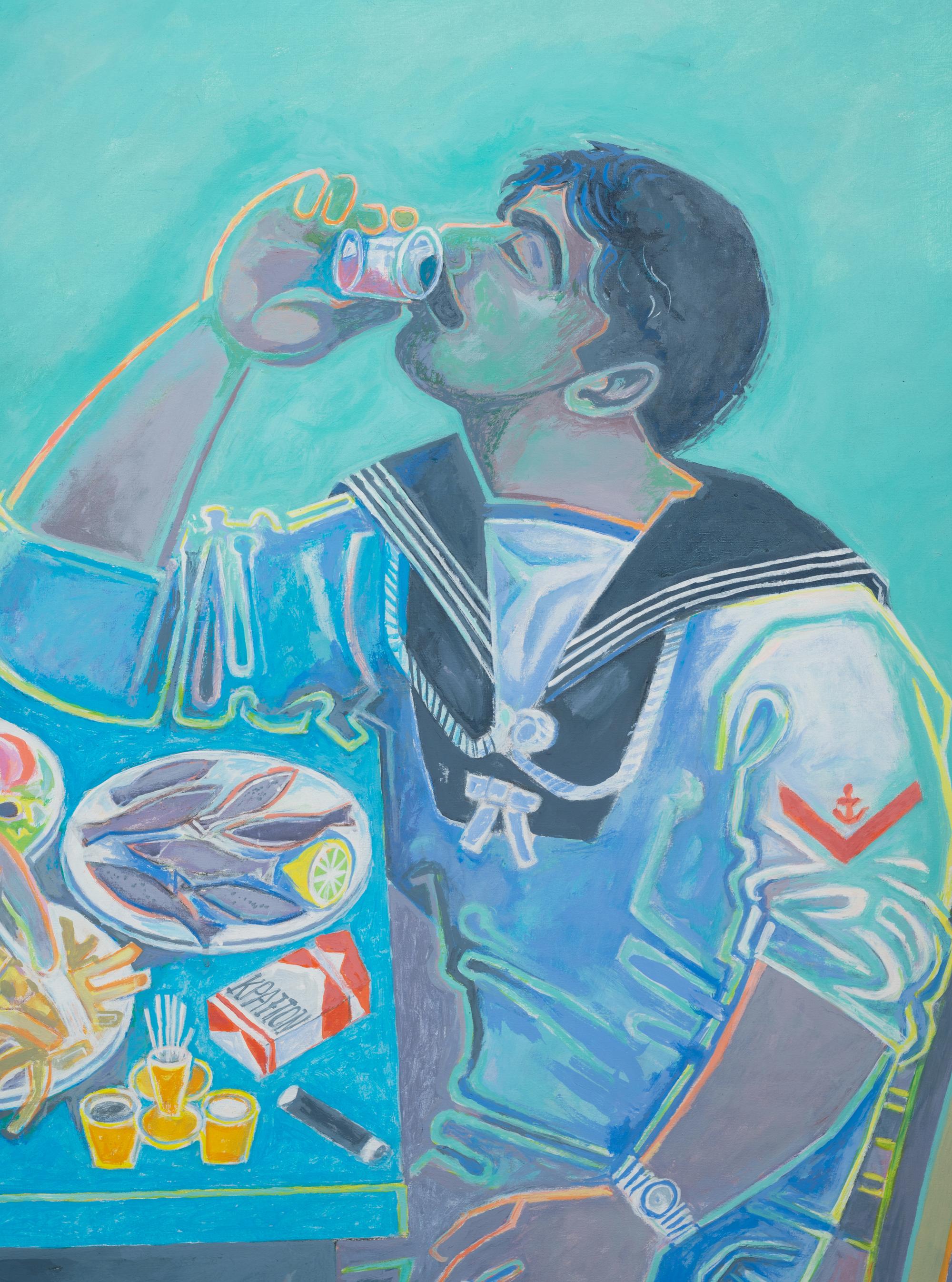 Still Life with Three Sailors, 1982-1987