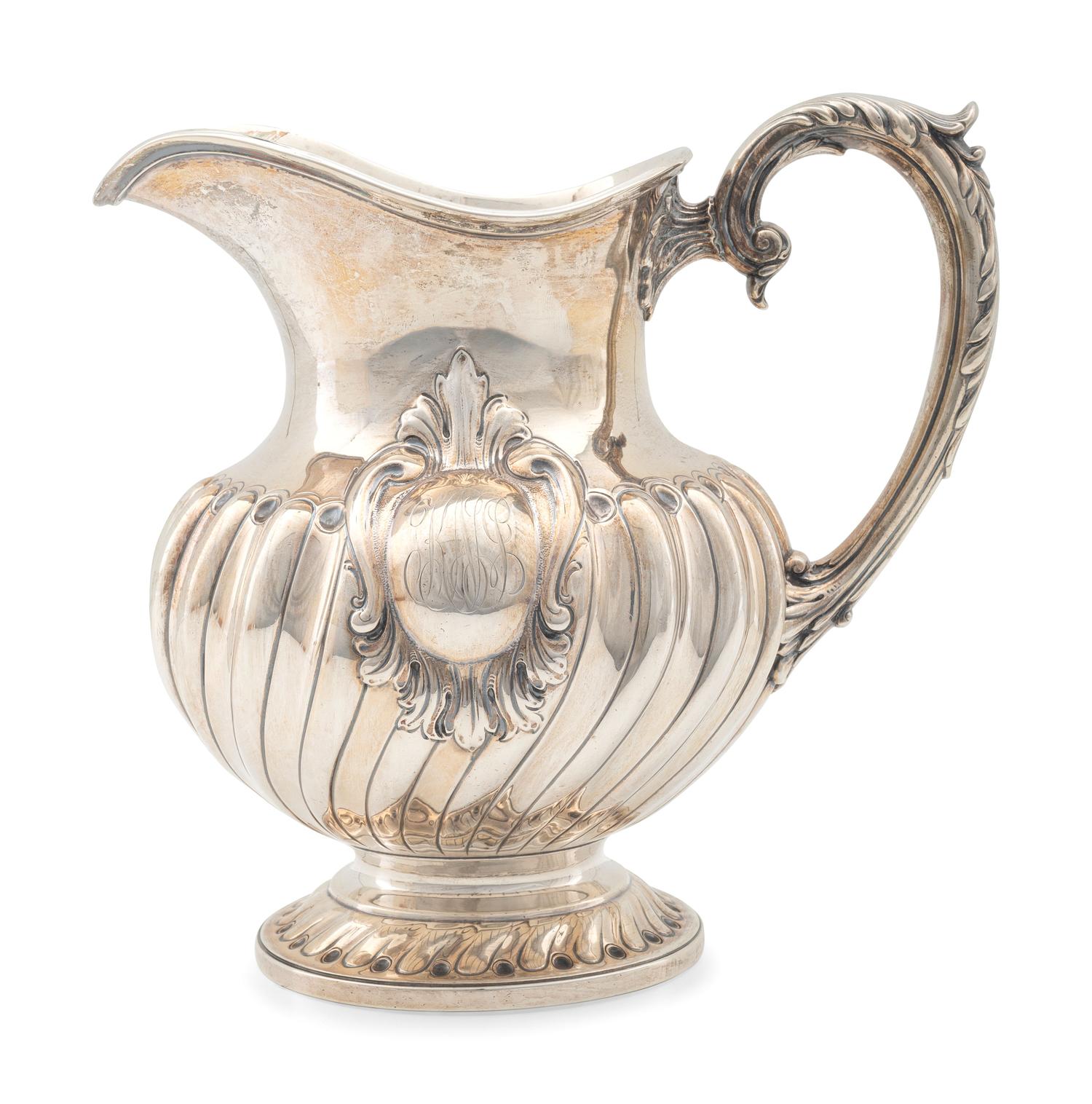 An American Silver Pitcher