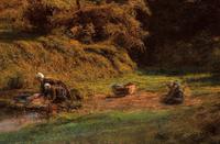 Les Lavandières , c. 1864