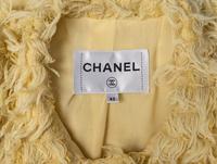 Chanel, Yellow Shaggy Tweed Jacket