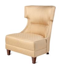 A Pair of Contemporary Slipper Chairs