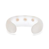 TRIANON, ROCK CRYSTAL AND GEMSTONE CUFF BRACELET
