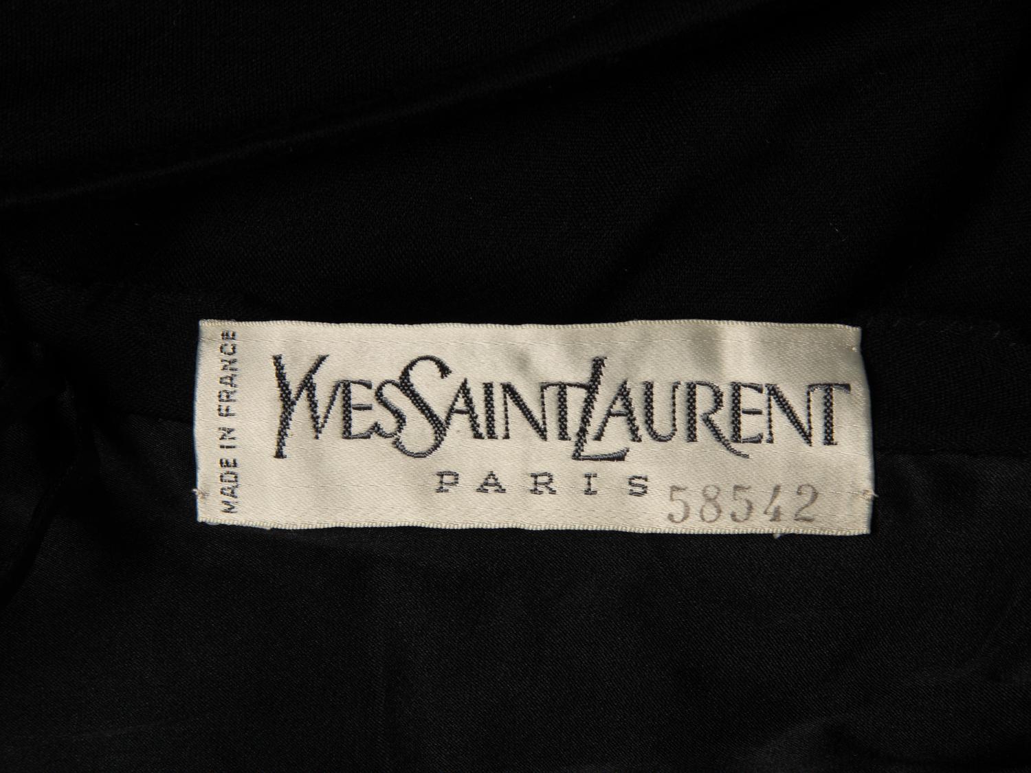 Yves Saint Laurent, Haute Couture Gown