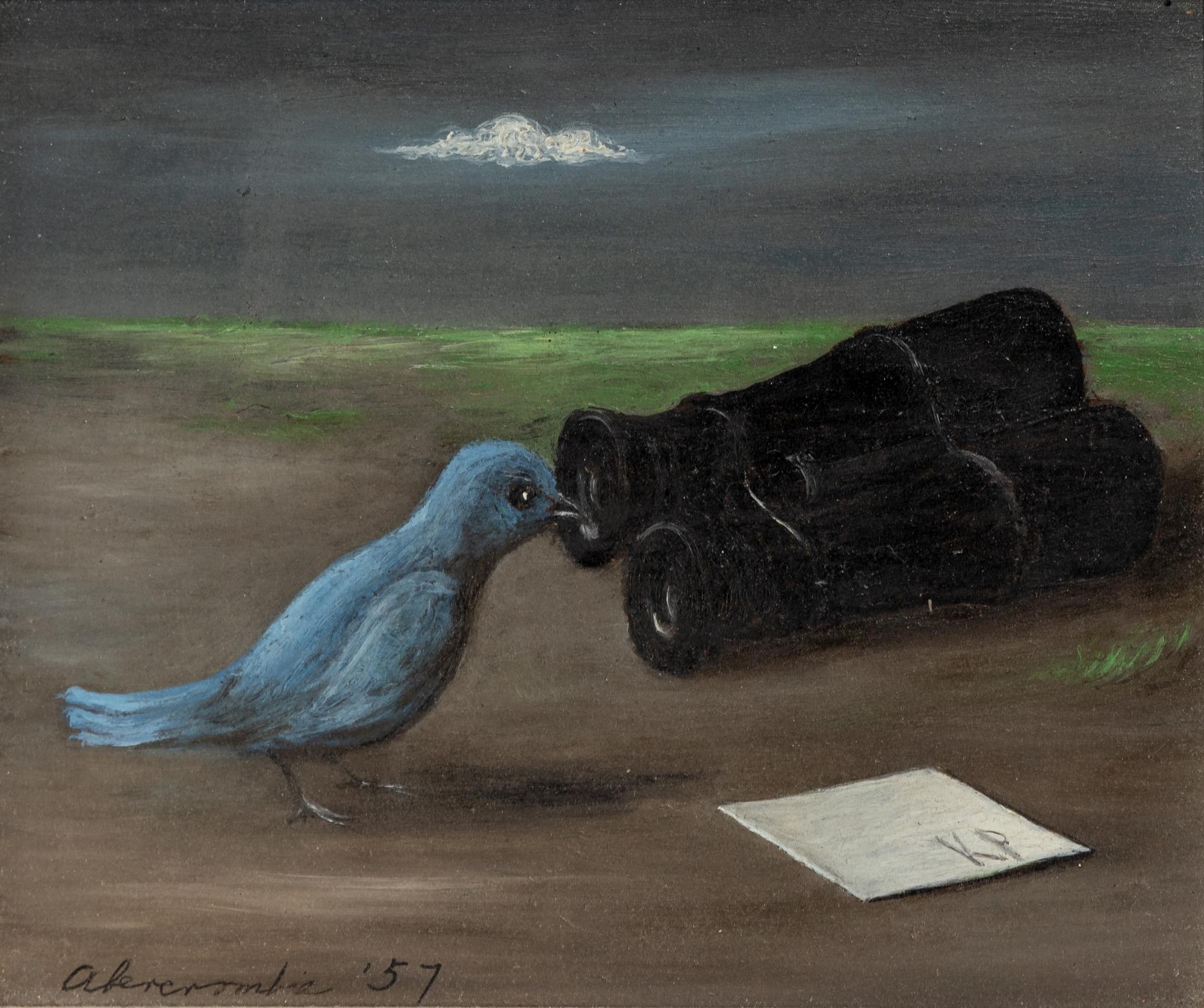 Bluebird and Spy Glasses (Binoculars) , 1957