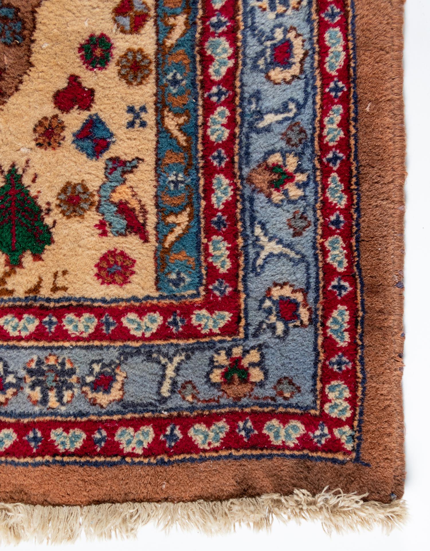 A Kirman Style Wool Rug