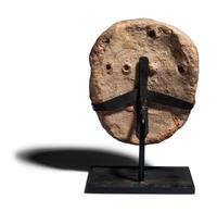 A Phoenician Terracotta Bearded Mask