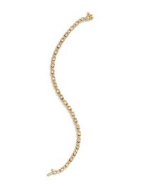 YELLOW GOLD AND DIAMOND BRACELET