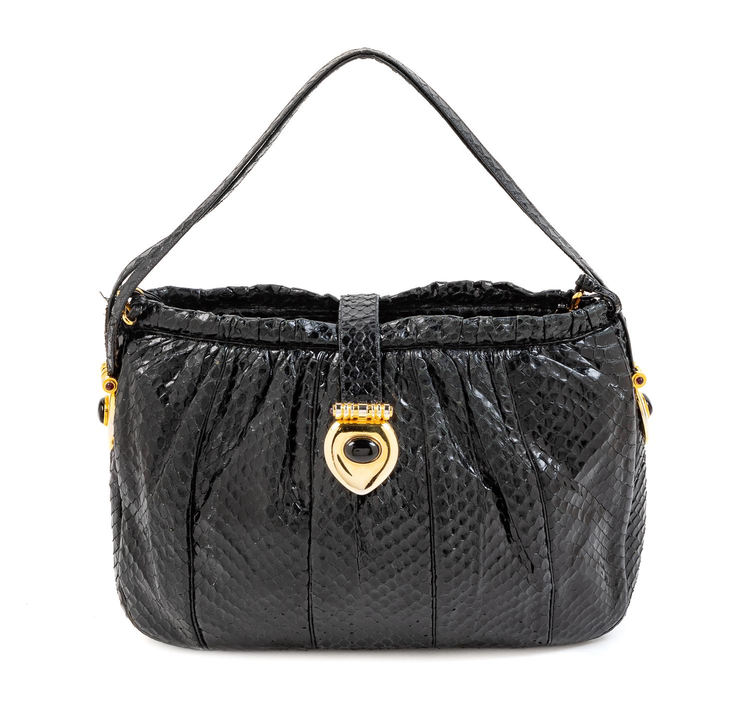 Judith Leiber Black Purse