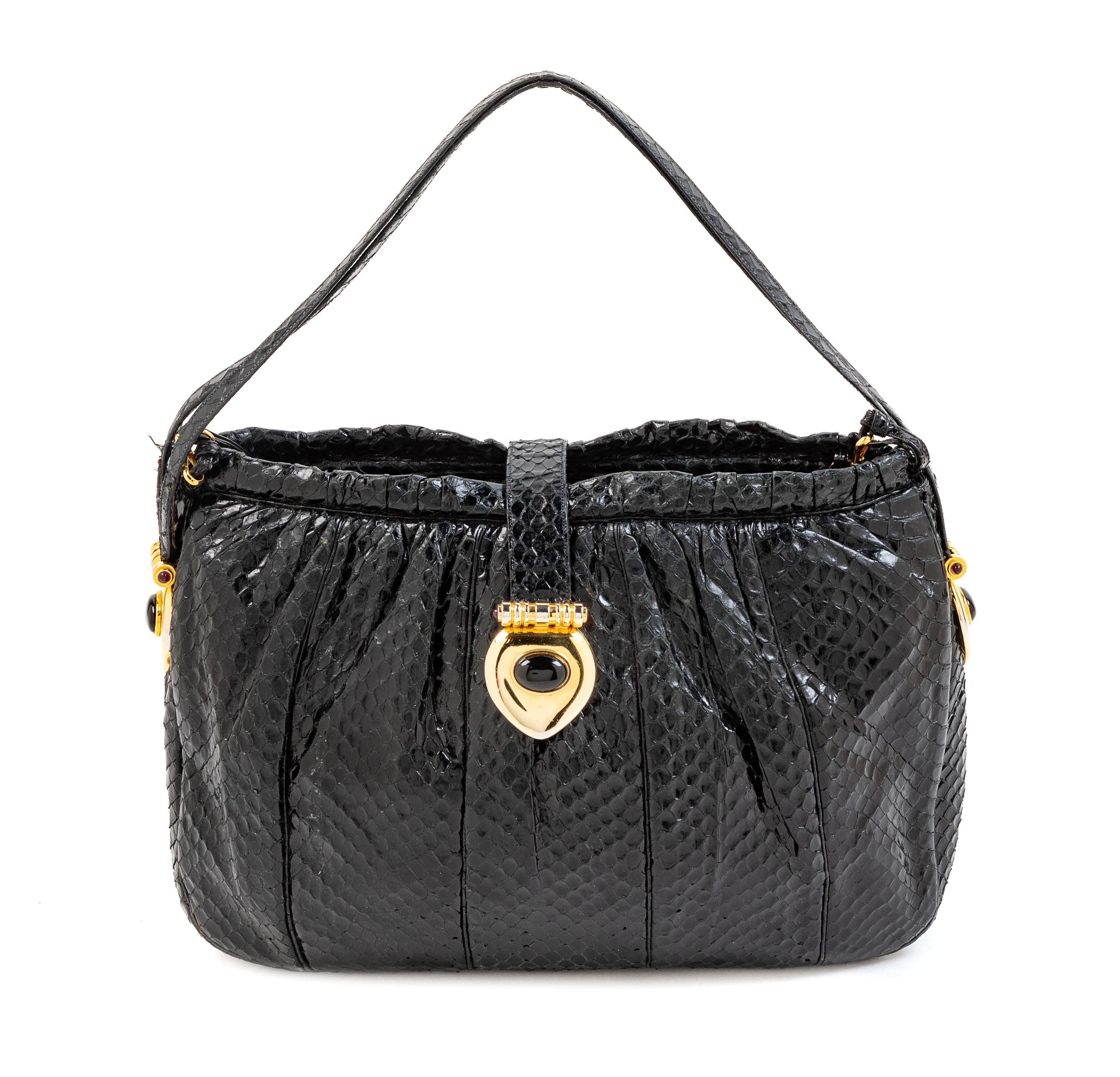 Judith Leiber Black Purse