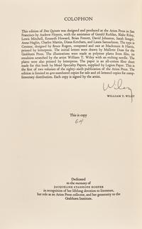 [Arion Press] Cervantes, Miguel de. Don Quixote