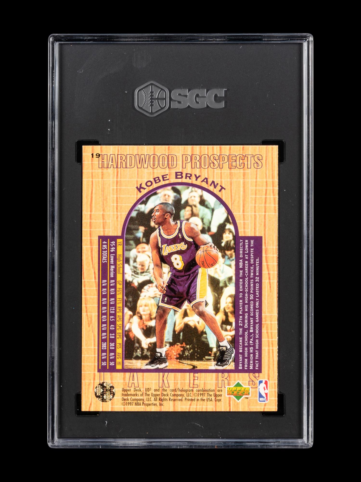 A Group of 12 Graded 1996-97 Kobe Bryant Rookie Basketball Cards,