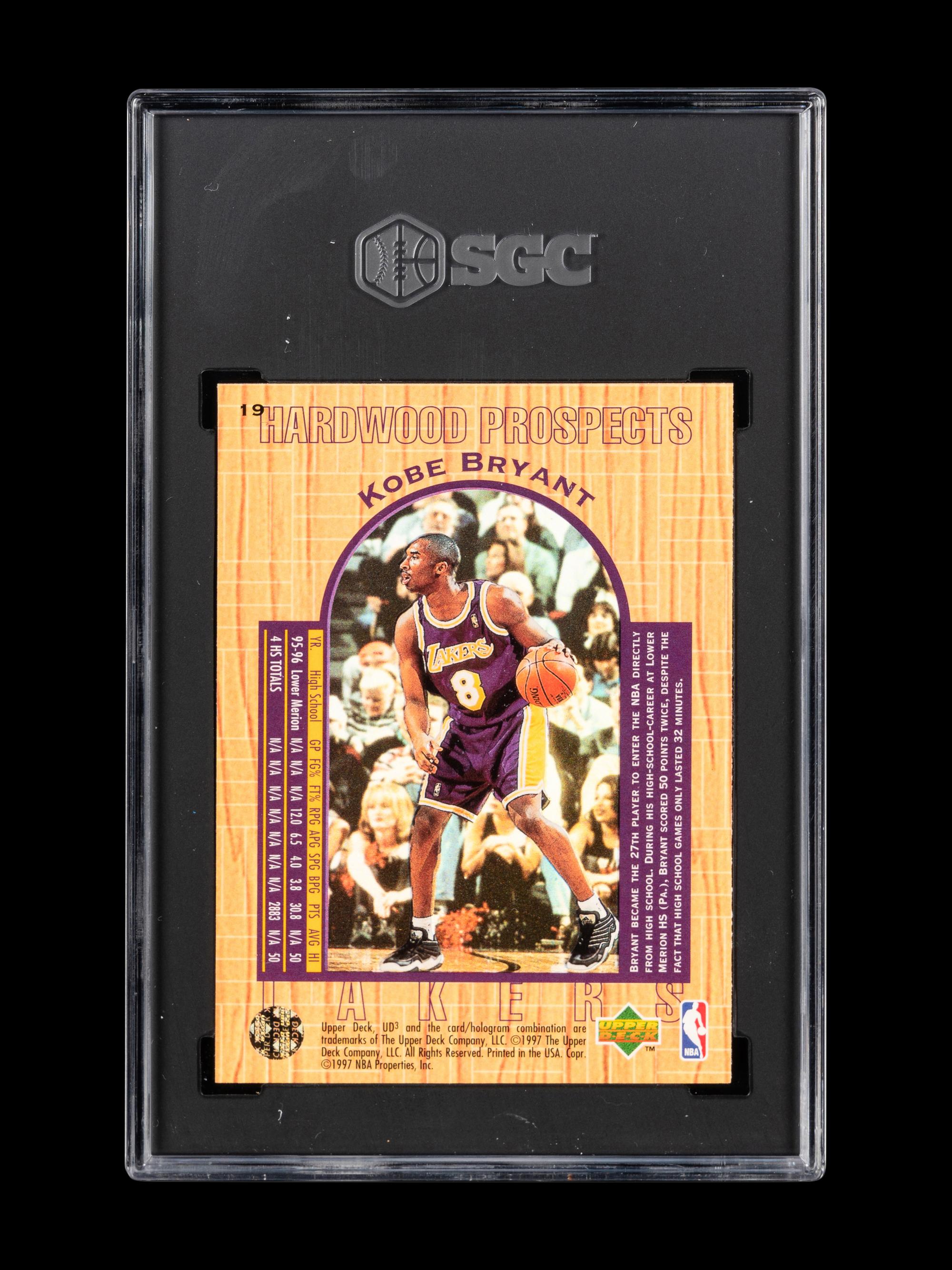 A Group of 12 Graded 1996-97 Kobe Bryant Rookie Basketball Cards,