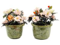A Pair of Chinese Hardstone Models of Trees