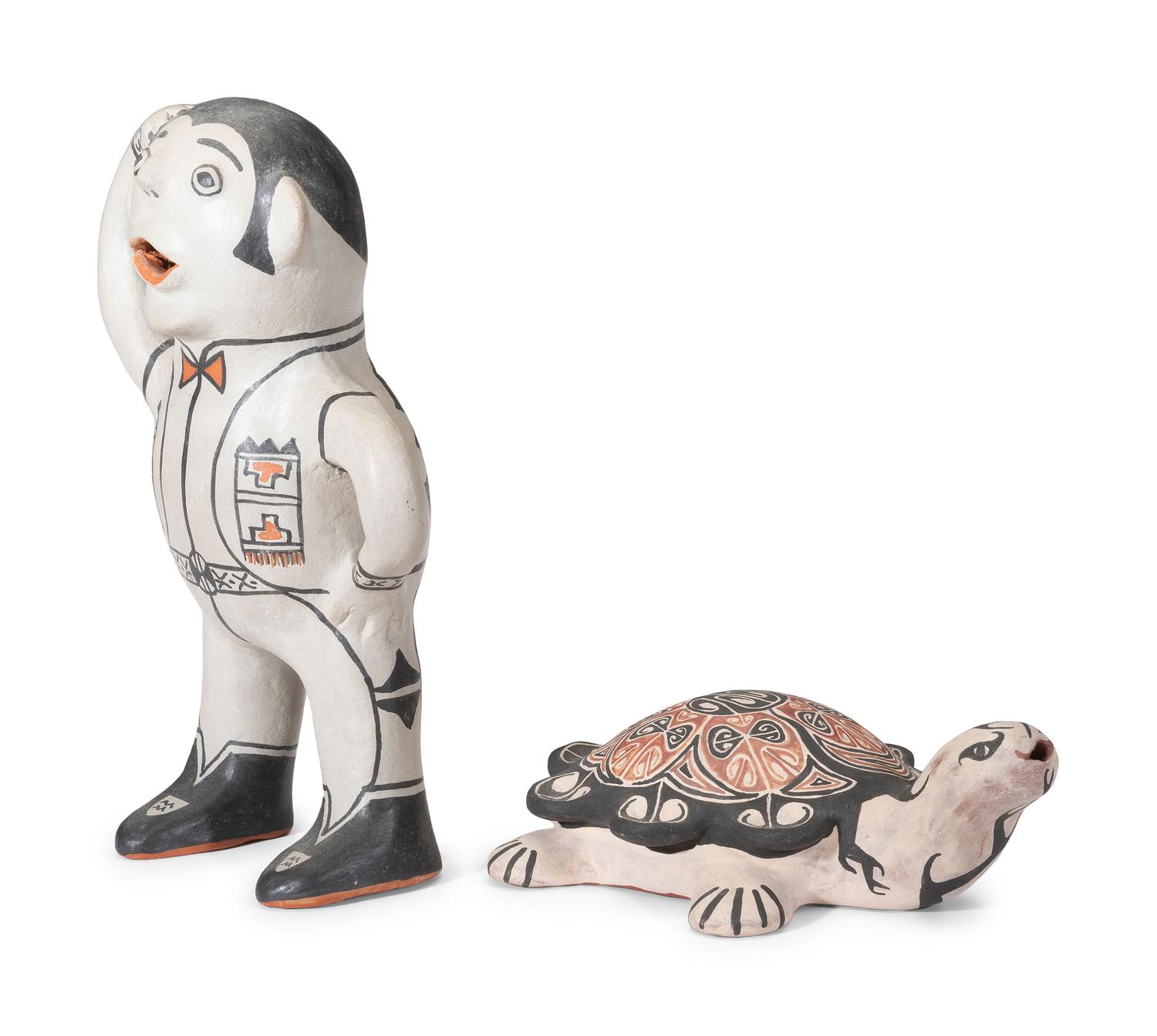 Pottery Turtle and Storyteller