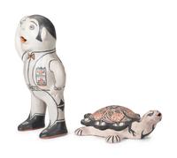 Pottery Turtle and Storyteller