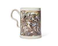 An English Mochaware Mug
