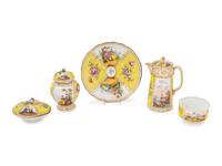 A German Porcelain Partial Dessert Service