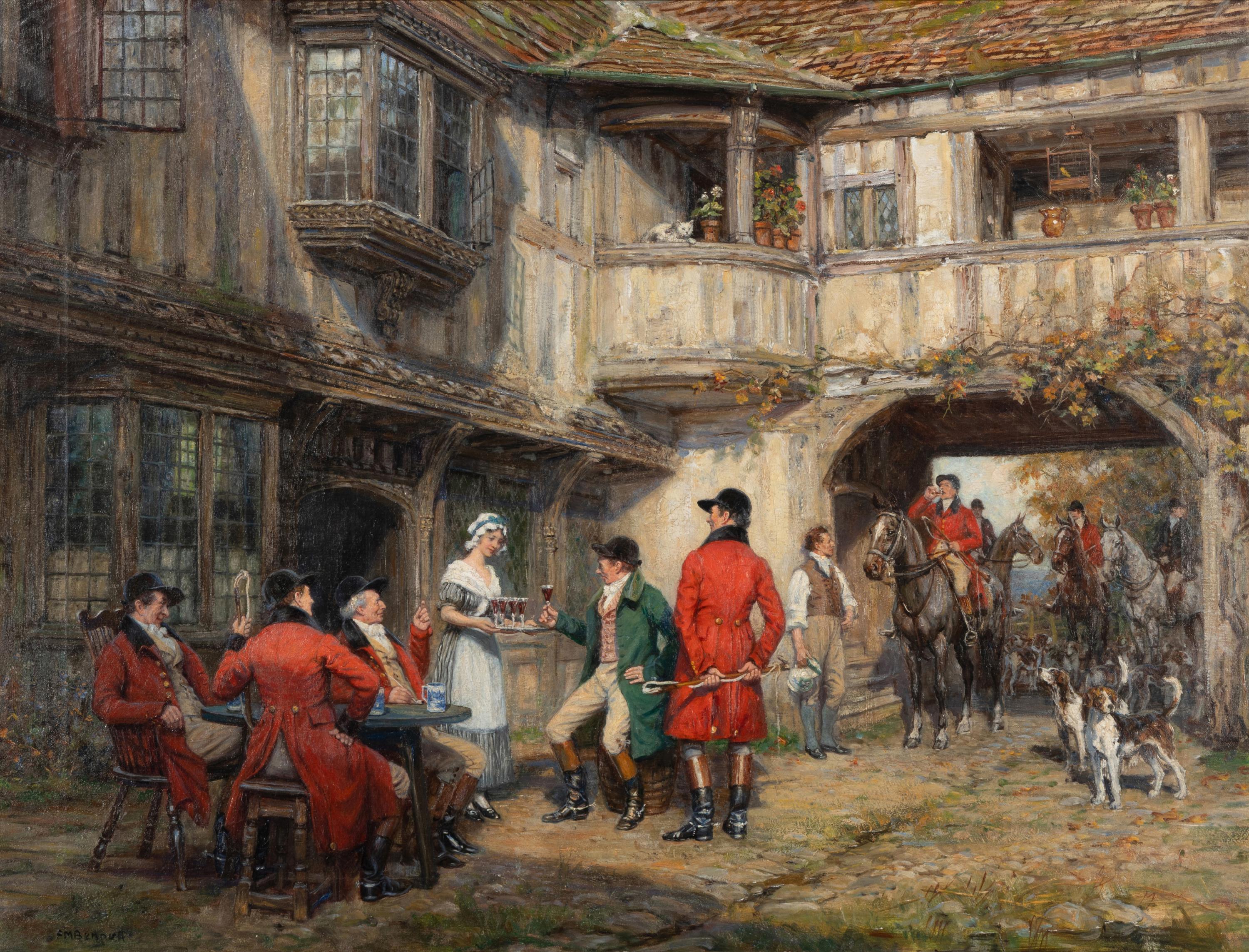 Frank Moss Bennett (British, 1874-1953) — Hunting Morning