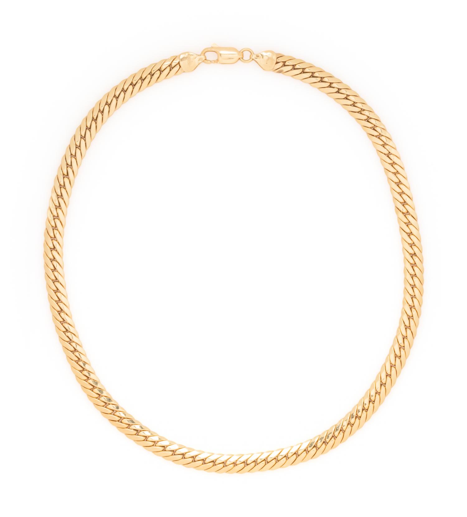 YELLOW GOLD NECKLACE