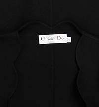 Christian Dior Cashmere Scalloped Edge Jacket
