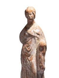 A Greek Terracotta Female