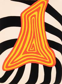 Zèbre Jaune et Zèbre Noir , 1976