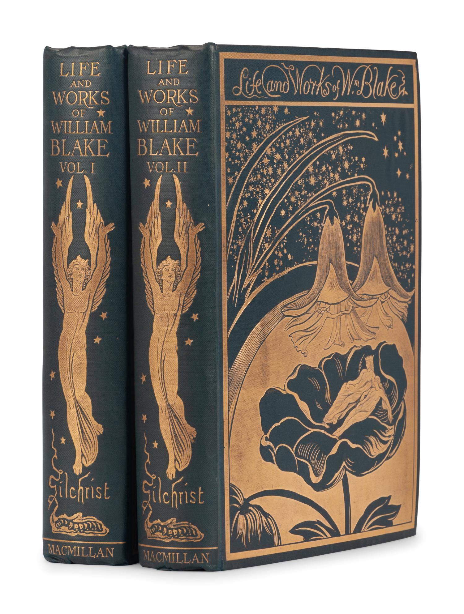 [BLAKE, William]. GILCHRIST, Alexander (1828-1861). The Life of William Blake . London: Macmillan and Co., 1880.