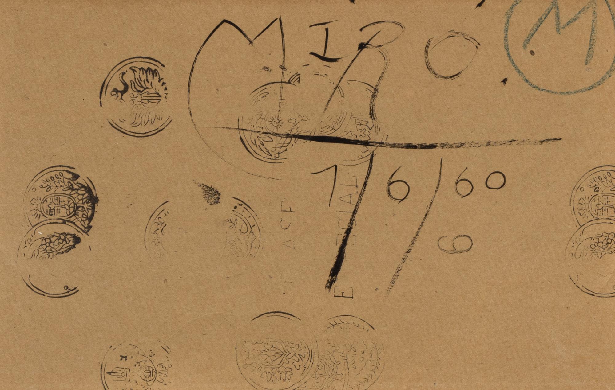 Joan Miró (Spanish, 1893-1983) — Sans Titre , 1960