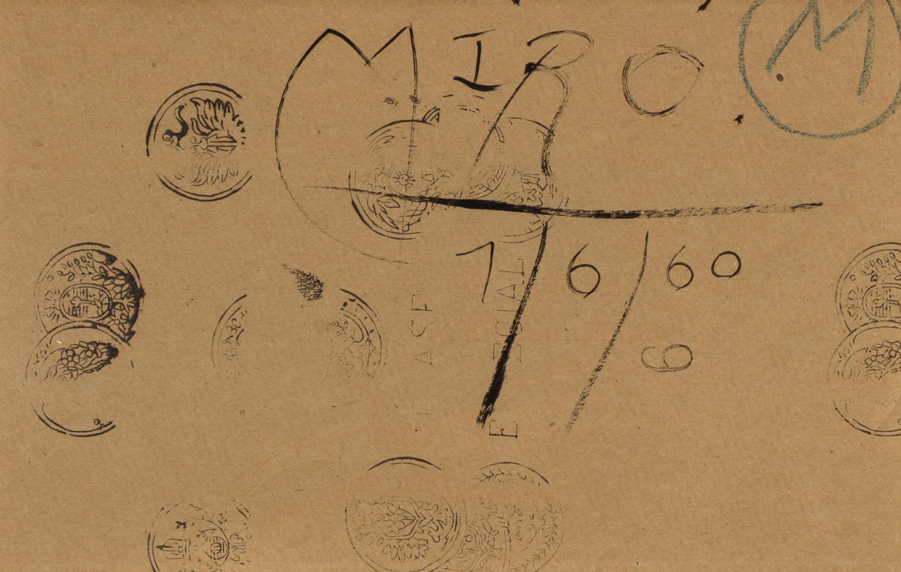 Joan Miró (Spanish, 1893-1983) — Sans Titre , 1960