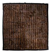 Dennis Basso Sable Fur and Cashmere Blanket,