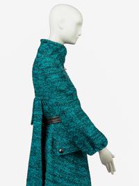 Two Haute Couture Items: Coat Attributed to Pierre Cardin, Jacques Griffe Cape, 1940-70s