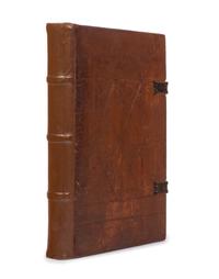[INCUNABULA]. THOMAS AQUINAS (1225-1274). Scripta ad Hanibaldum episcopum super quattuor libros Sententiarum Petri Lombardi . [Basel]: Nicolaus Kesler, 1492.