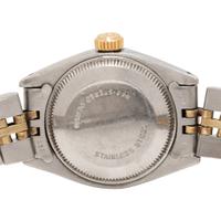 ROLEX, REF. 6917 STAINLESS STEEL AND 18K YELLOW 'LADY DATE' WATCH