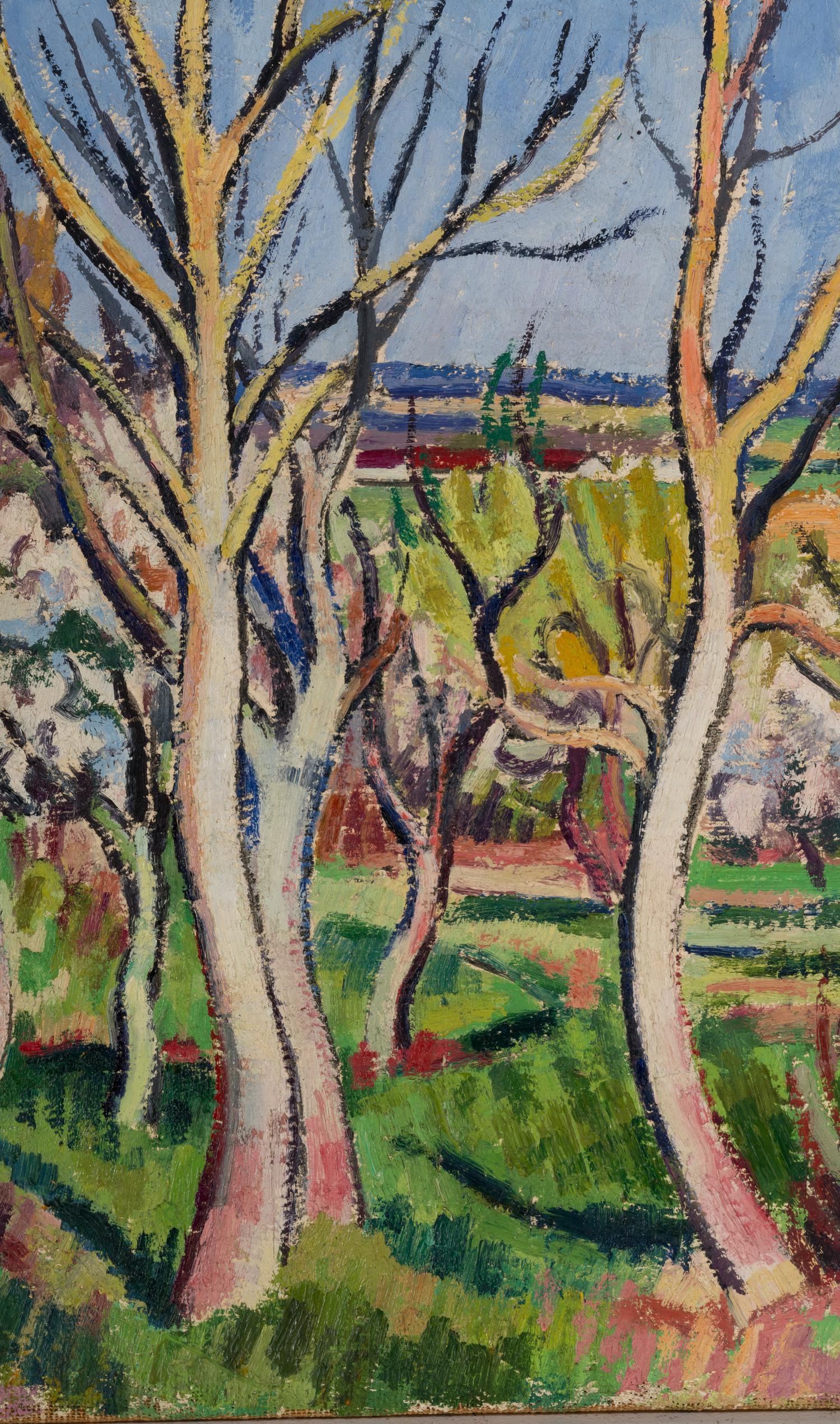 Printemps à Trilport , 1955