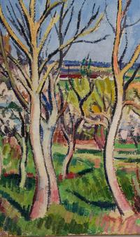 Printemps à Trilport , 1955