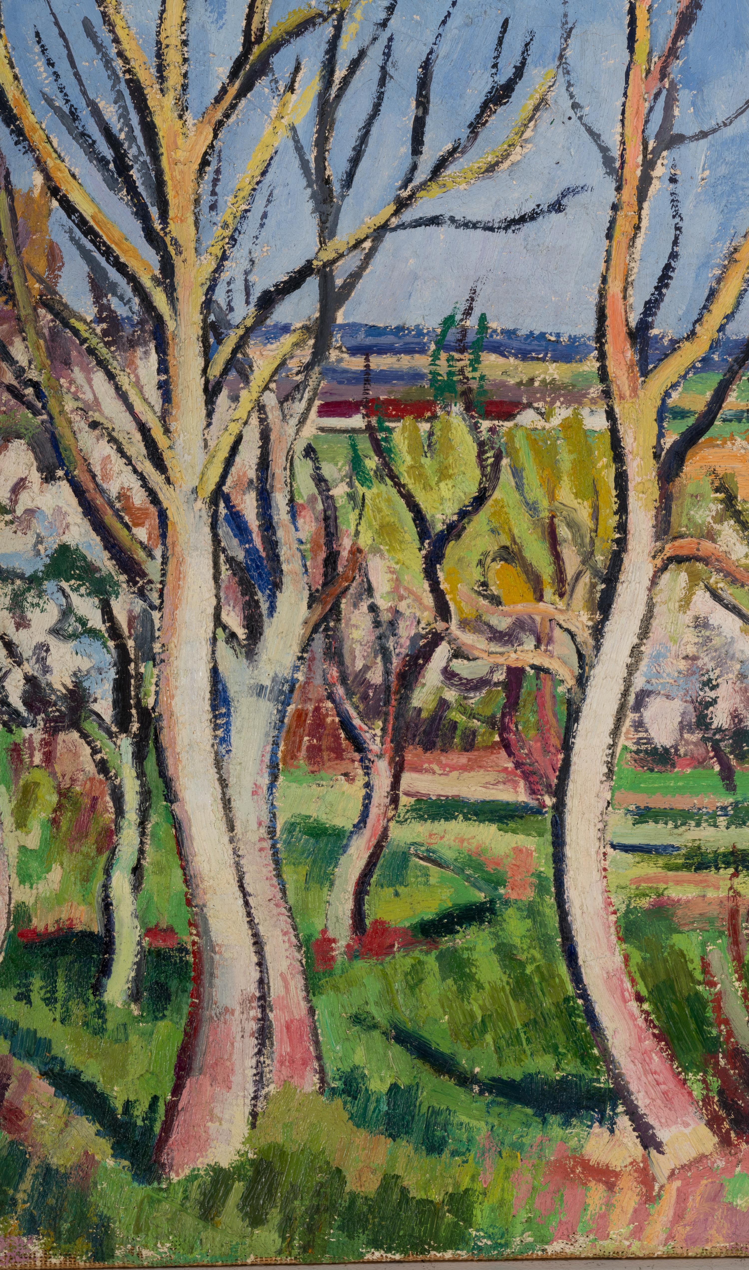 Printemps à Trilport , 1955